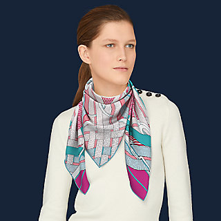 Mors à Jouets Chemise Detail scarf 90 | Hermès Australia